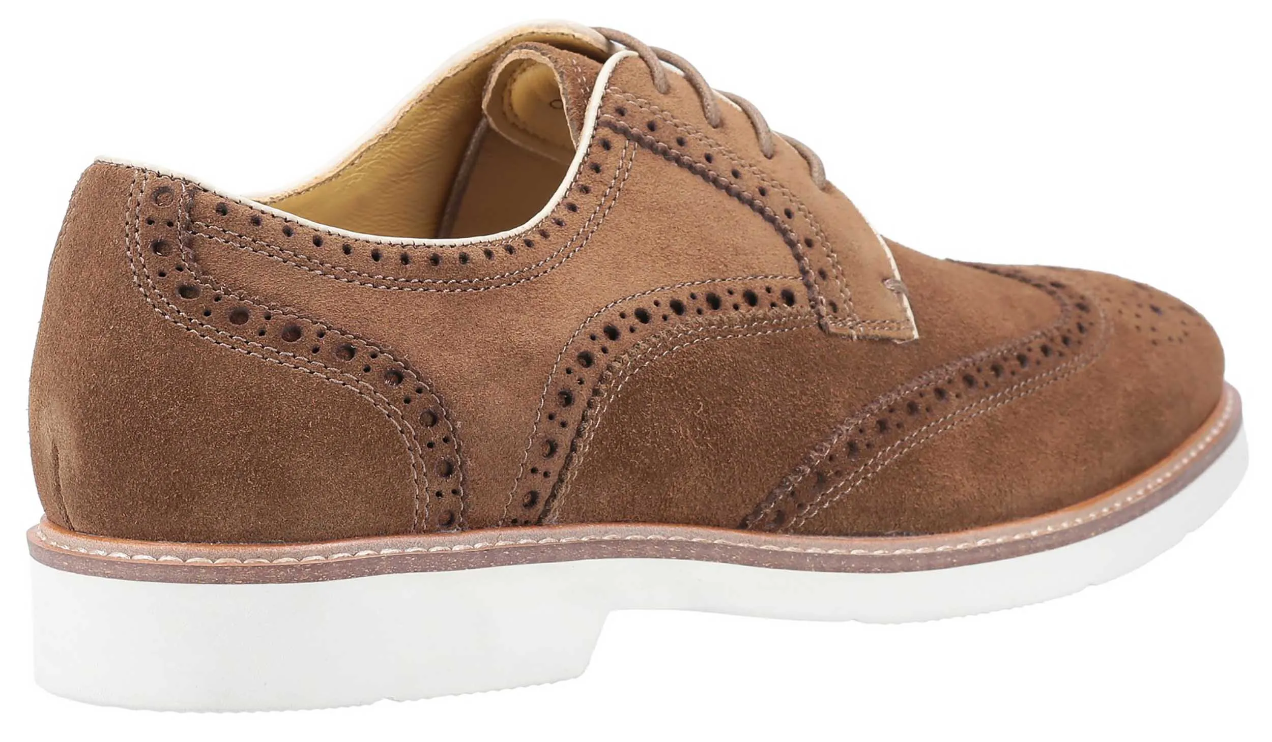 Steptronic Quantum Mens Wide Fit Brogue Shoe