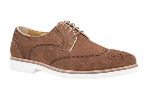Steptronic Quantum Mens Wide Fit Brogue Shoe