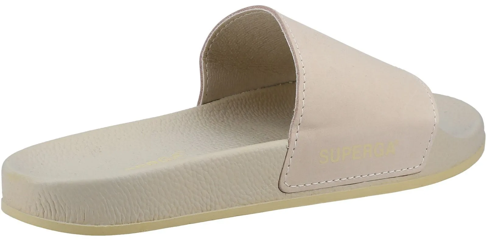 Superga 1908 Buttersoft Womens Leather Slide Sandal