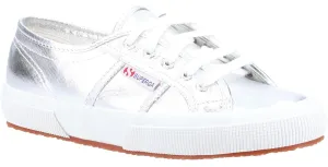 Superga 2750 Metallic Canvas Womens Casual Lace Up Shoe