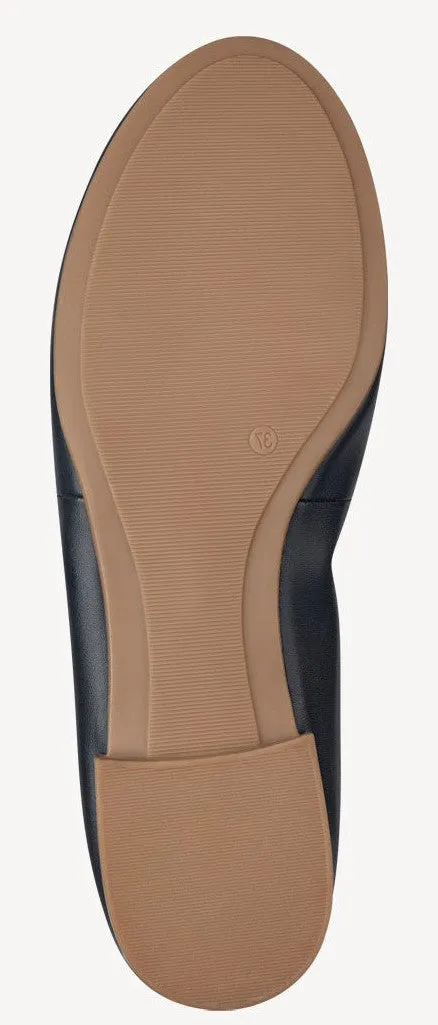 Tamaris 22116-41 Womens Leather Ballerina Shoe