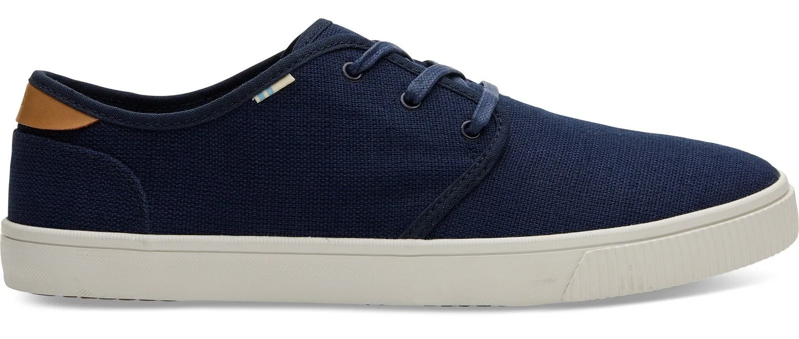 TOMS Carlo Sports Mens Canvas Lace Up Trainer