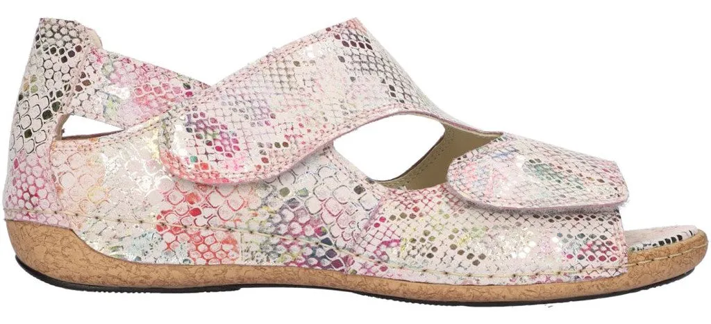 Waldlaufer 342024 Heliett Womens Touch-Fastening Sandal