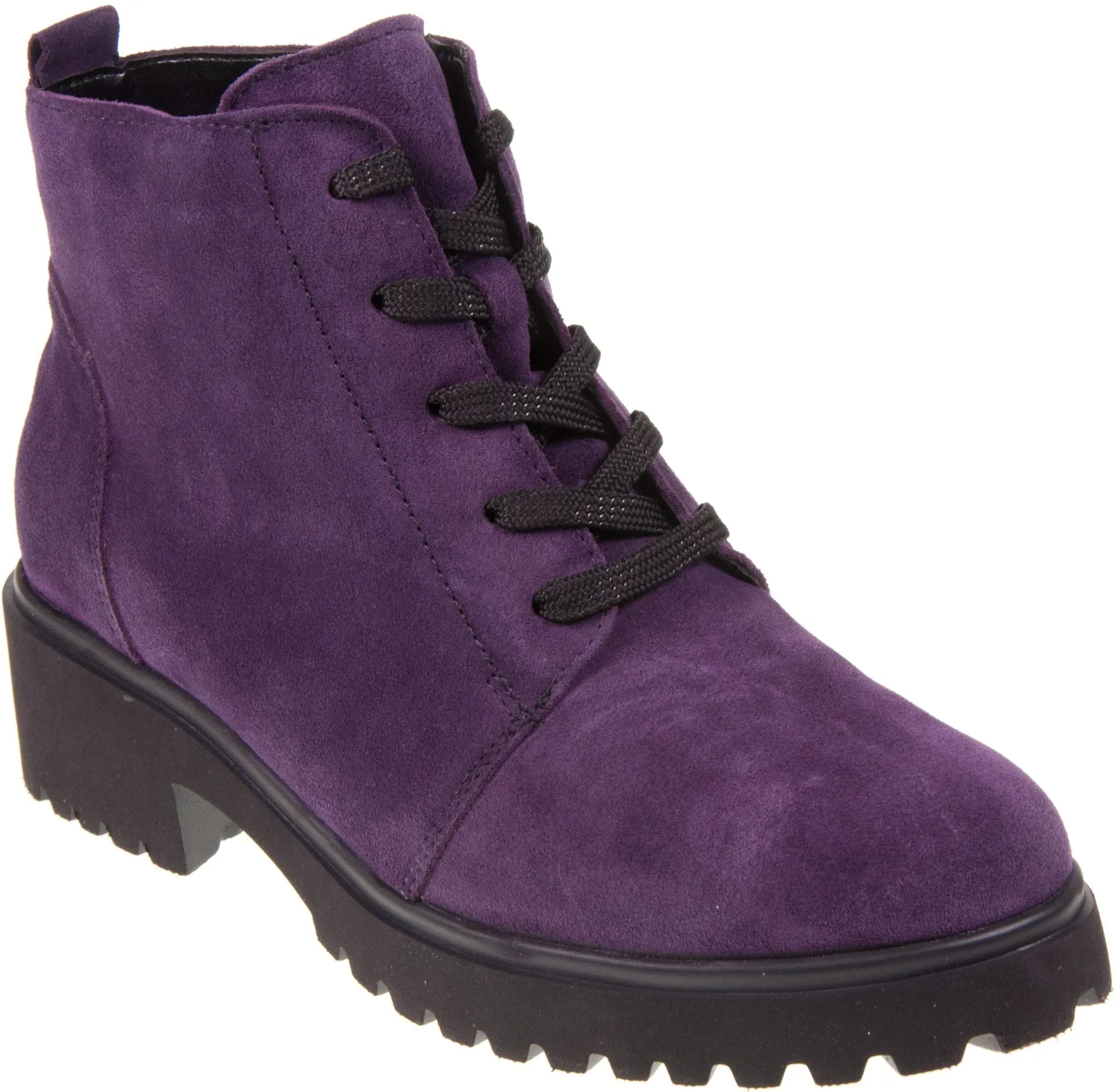 Waldlaufer 716807-195270 Luise Womens Leather Lace Up Ankle Boot