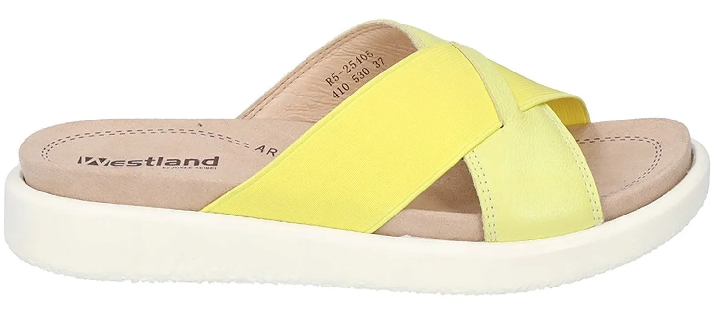 Westland Albi 05 Womens Leather Slip On Sandal