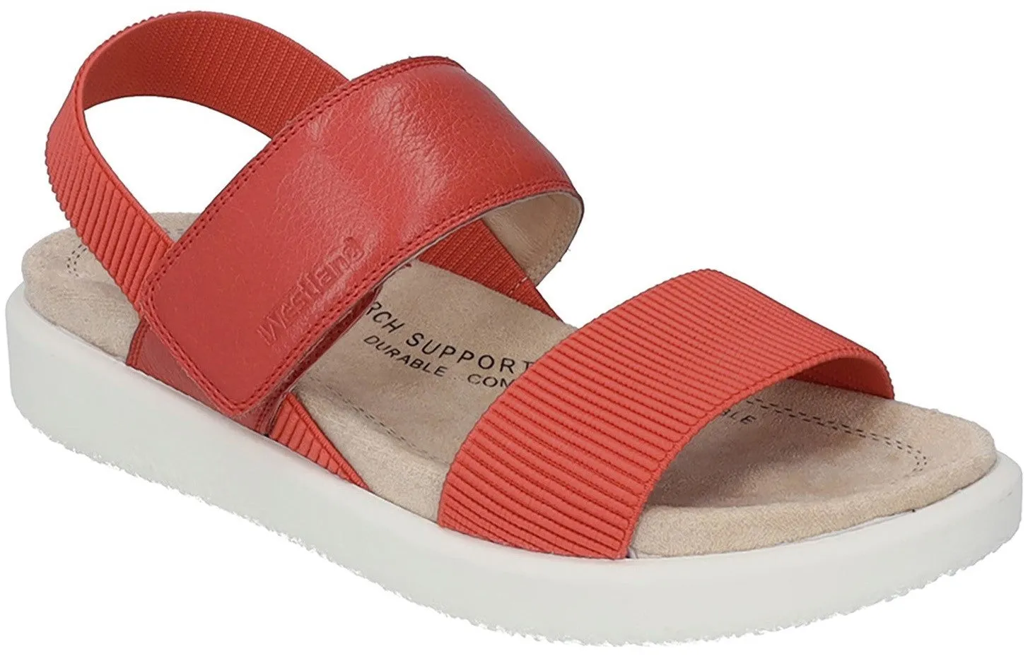 Westland Albi 07 Womens Touch Fastening Leather Sandal